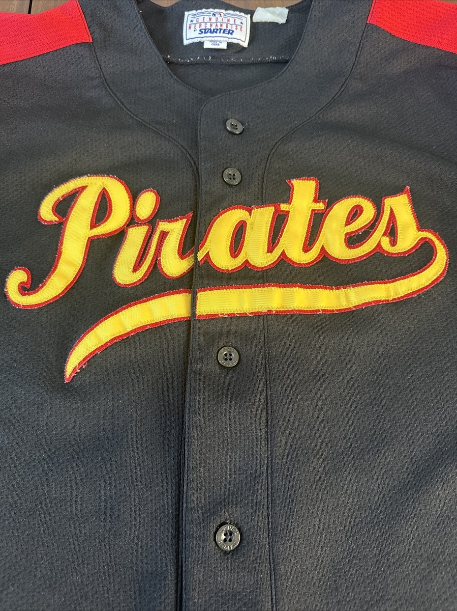 Pittsburgh Pirates Starter MLB Black Jersey Size XL Vintage | eBay