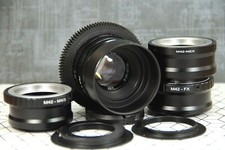 Cine mod lens, Helios 44-2 58mm f/2.0 Soviet lens  adapter