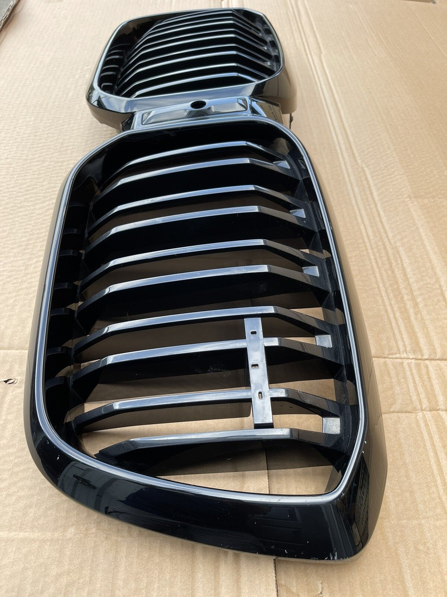 2022 2023 BMW X3 X4 Original OEM Grille W/O Camera Gloss Black  