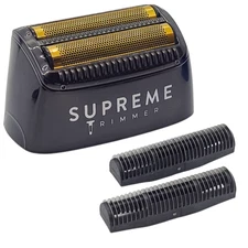 Supreme Trimmer Replacement Foil & Cutter SB55 | for Crunch Lite STF600 | Black