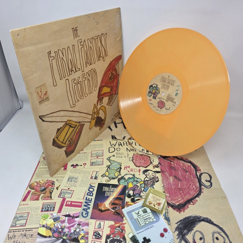 Final Fantasy Legend Vinyl LP Record Gameboy Soundtrack VGM OST Not Moonshake