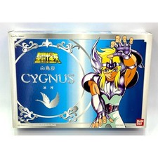 Bandai Saint Seiya Cygnus Hyoga V2 Vintage Diecast Figure 2003 Cloth Toy NIB