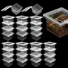 30 PCS Insect Spider Terrarium Transparent Breeding Box Hatching Container