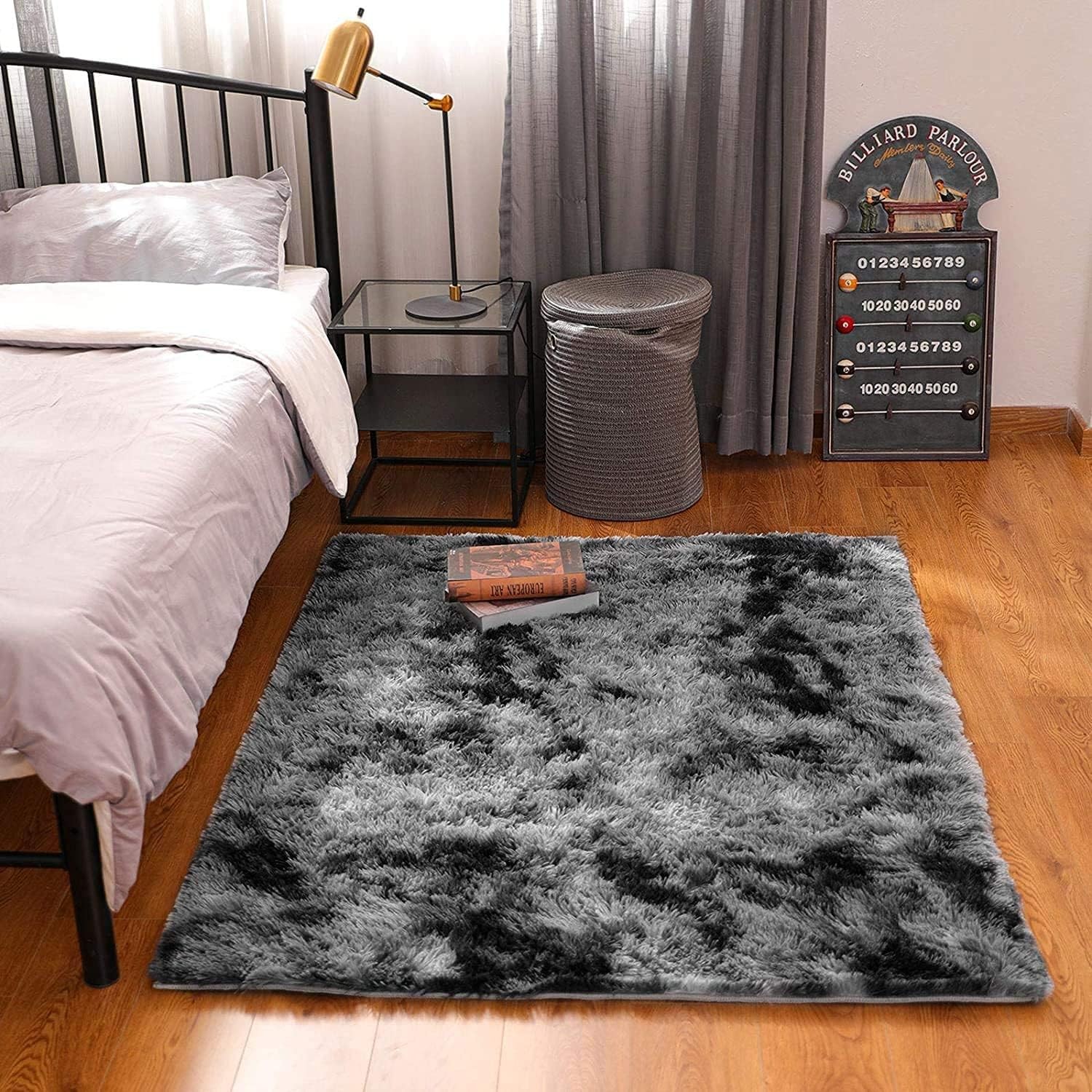 Calore Area Rugs Fluffy Rugs Shaggy Area Rug Plush Carpet Home Decor Rug Large