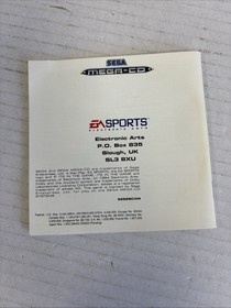 Fifa International Soccer Championship Edition -Sega Mega CD Video Game Football