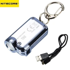 Nitecore Tini SS Mini EDC Rechargeable Flashlight Aluminum Alloy Keychain Light