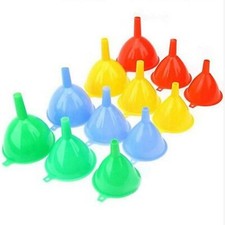3 Size set Plastic Funnel Fill Petrol Oil Fuel Water 9CT Car US 1 Best J2M4