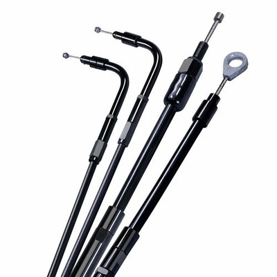 Barnett Gaszug Stealth Schwarz 40'' für Harley-Davidson 96-22