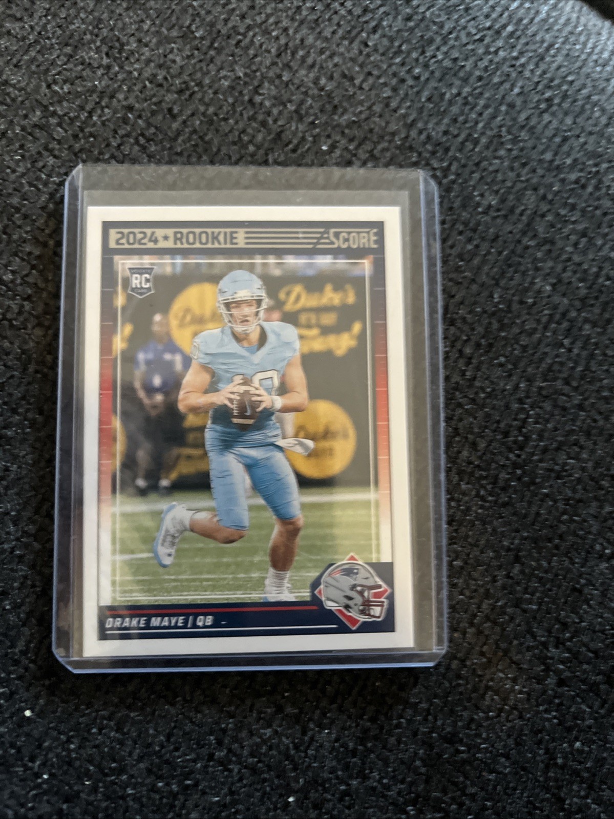 2024 Score - Rookie Drake Maye #303  (RC)- New England Patriots