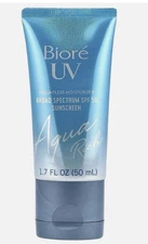 Biore UV Aqua Rich Weightless Mouisturizer Sunscreen SPF30 1.7 FL OZ EXP 08/26