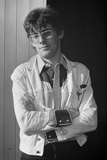 Northern Irish singer guitarist Jake Burns of Belfast punk rock ba- Old Photo