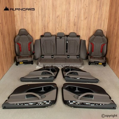 BMW F98 X4M G02 X4 M Aménagement intérieur cuir sièges Adélaïde gris 8898 km ... - Photo 1/4