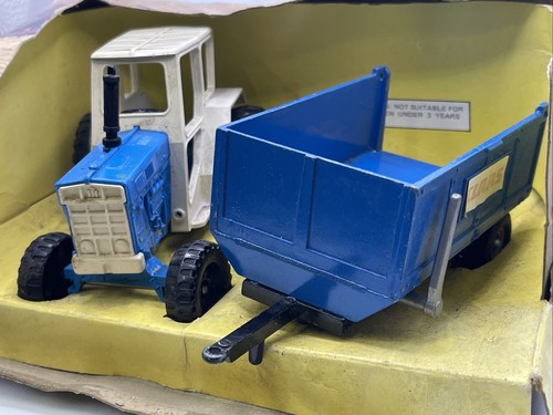 1978 Lone Star Farmers Boy Series 1703 Tractor & Tipper In Box - Picture 2 of 4