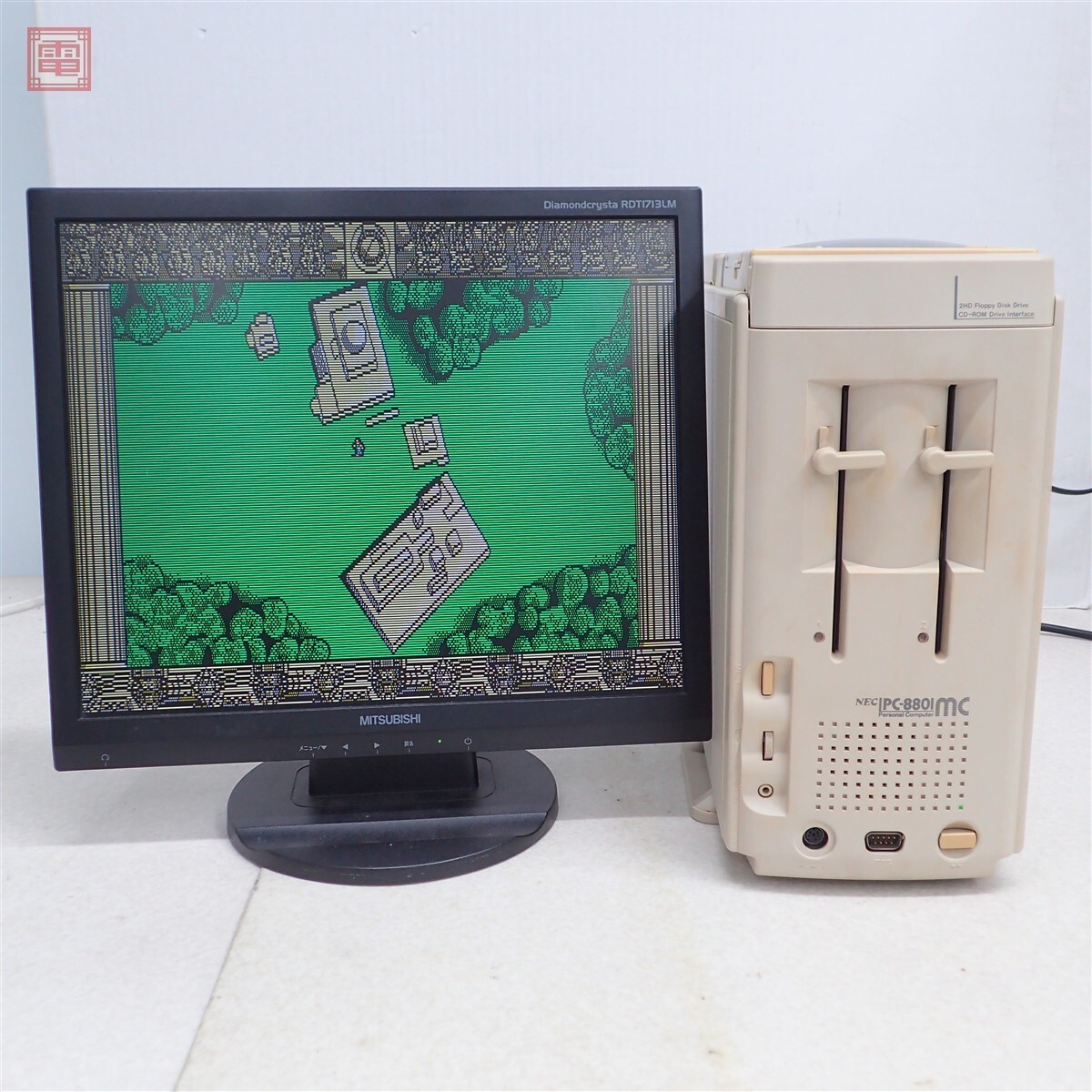 NEC PC-8801MC Retro Computer Junk CD-ROM Drive Repair Project