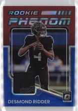 2022 Panini Donruss Optic Rookie Phenoms Blue Hyper Prizm Desmond Ridder 0b7v