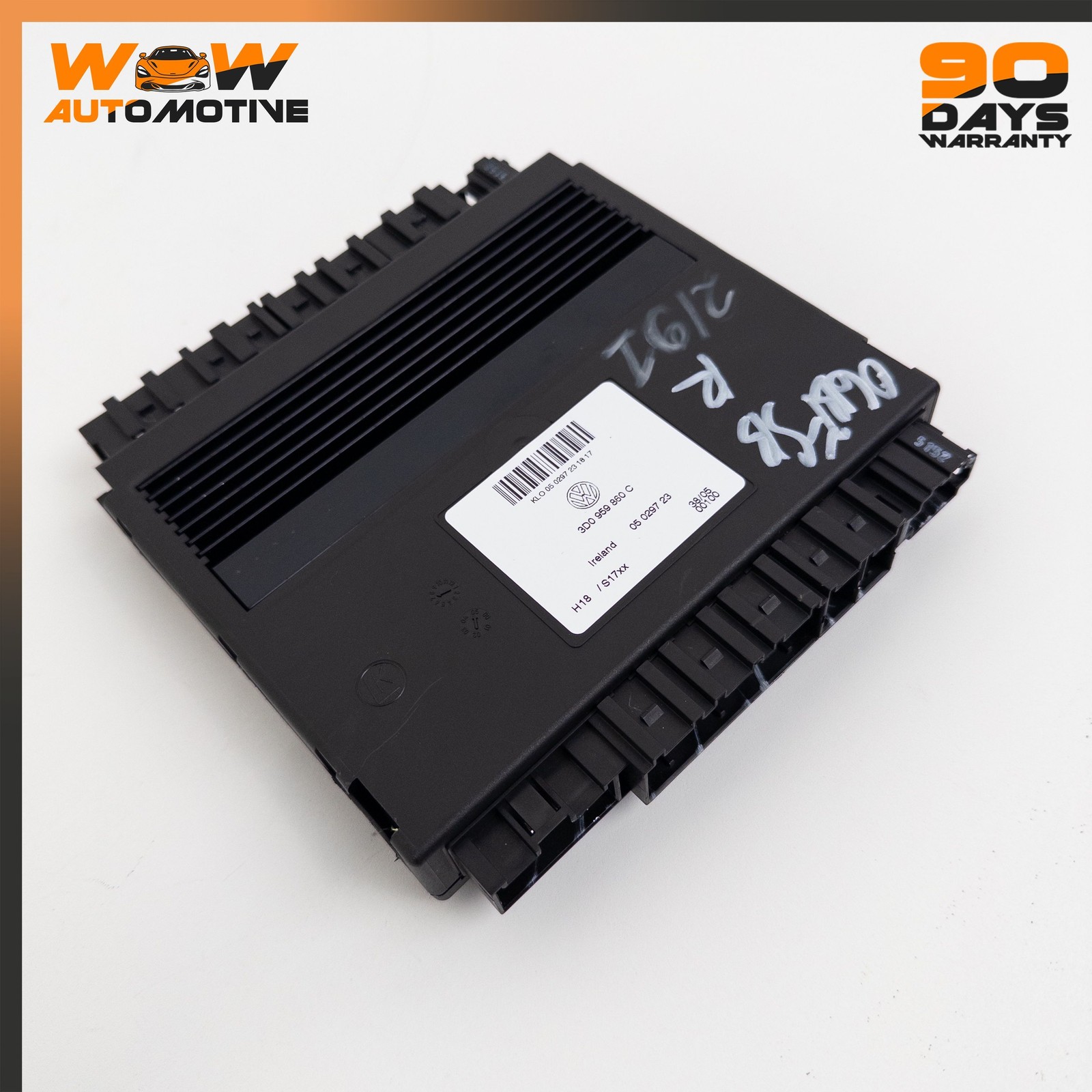 06-13 BENTLEY CONTINENTAL FLYING SPUR REAR SEAT CONTROL MODULE UNIT OEM