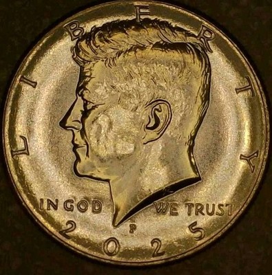   LAST YEAR OF A SERIES DESIGN!!! 2025-P KENNEDY HALF-DOLLAR DDO DDR VARIETY
