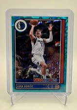 2021 PANINI NBA HOOPS TEAL EXPLOSION #62 LUKA DONCIC  