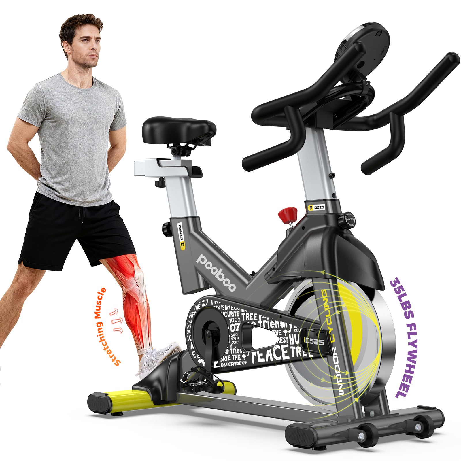 (New) Indoor Exercise Bike Workout Bike Magnetic Resistance Stationary Cycling Bike (197.99 USD) (New) Indoor Exercise Bike Workout Bike Magnetic Resistance Stationary Cycling Bike (197.99 USD)