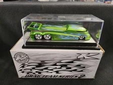 K-Tek Kustomcity EVO SS VW Bus Drag Team 2 Green No.803/984 made READ descript.