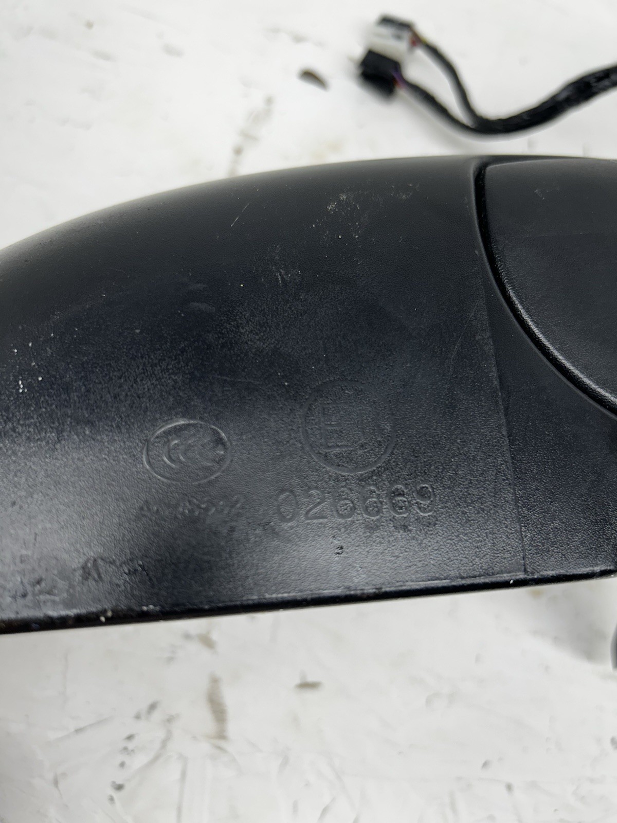 Maserati Ghibli Quattroporte Right Mirror Silver Heated Signal OEM 242476002
