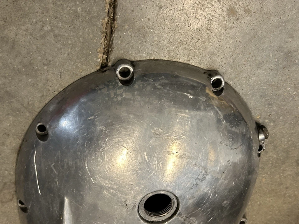 1963-67 Triumph T120 Bonneville 650 Tiger tampa primária esquerda do motor SW43B - Imagem 3 de 4