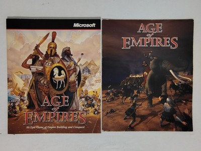 Age of Empires Instruction Manual & Age and Attributes Guide - 1997 Microsoft