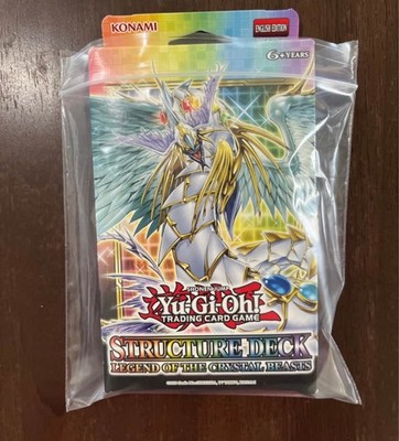 YuGiOh Legend of The Crystal Beasts Structure Deck Factory New Sealed