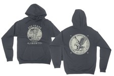 250 Years Liberty New USA Coin 4th of July 2-Sided Unisex Hooded Sweatshirt