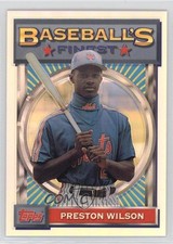 2001 Topps Finest Origins Refractor Preston Wilson #FO4 n1u