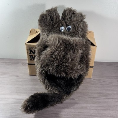 Vtg Nothing Much Hand Puppet 1982 Googly Eye Faux Fur Creepy Hand Kids