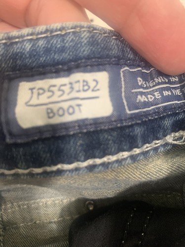Miss Me Bootcut Jeans Sz 27 Blue JP5531B2 (28x32) - Picture 5 of 15