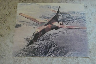 Rockwell (Nordamerika) B-1 Bomber (später Lancer) Werbeprospekt