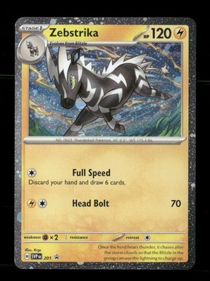 Zebstrika (Cosmos Holo) 201 Holo Scarlet & Violet Promo NM/M Pokemon