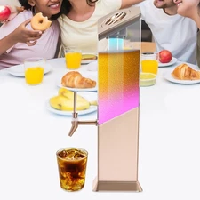 Beer Dispenser Beer Dispenser with Ice Tube and Light Tabletop Beer Dispenser