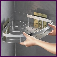 Bathroom Shelves Corner Shower Shelf Aluminum Wall Mount Shampoo Storage Rack