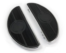 Trittbretter Oldstyle Halbmond 5-Gang f&uuml;r Harley-Davidson&reg; Heritage + Fat Boy