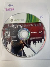 Dragon Age II (Microsoft Xbox 360, 2011) NO TRACKING - DISC ONLY 4801