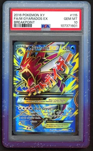 Pokemon Cards - PSA 10 M Gyarados EX 115/122 - Breakpoint XY - MINT - PSA10