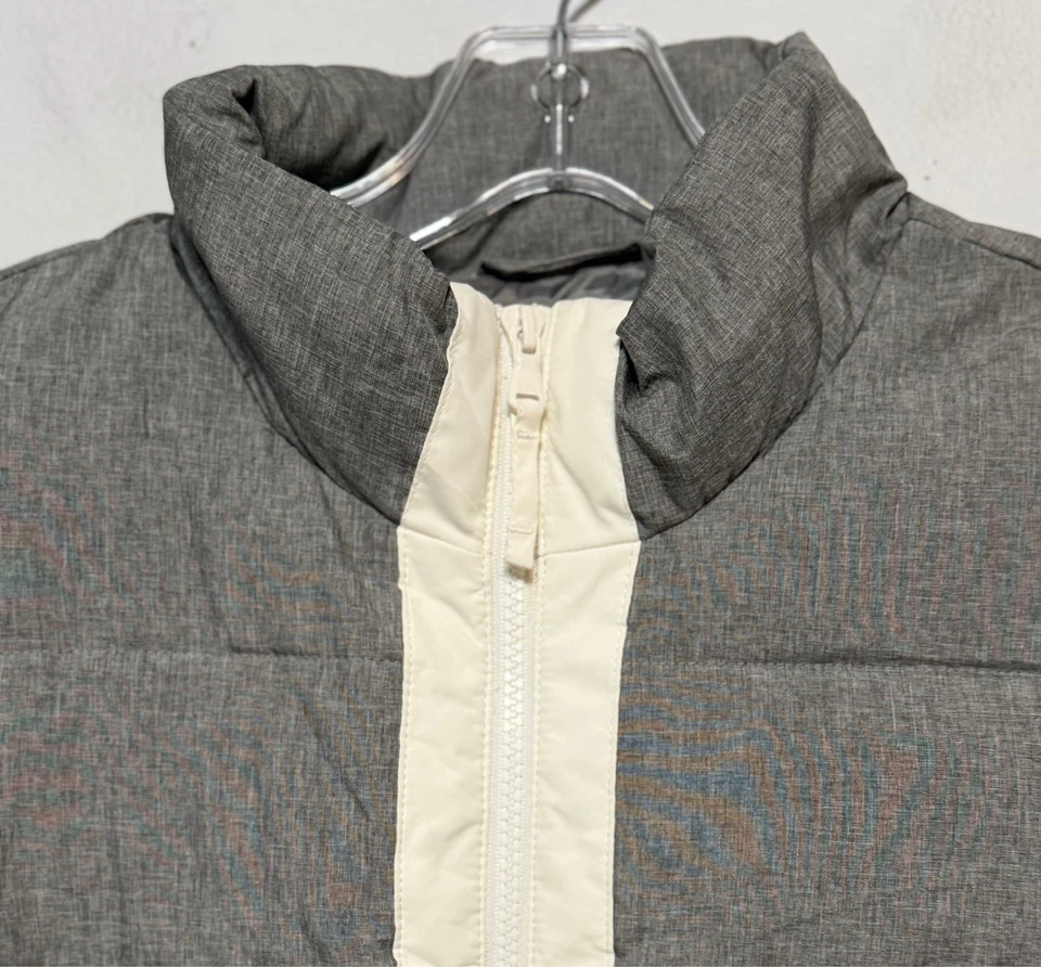 Chaleco acolchado Talbots Quiet Luxury para mujer talla L Graycore ropa de calle mínima Foto 2 de 4