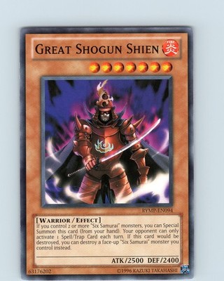 Yu-Gi-Oh TCG Great Shogun Shien RYMP-EN094 Unlimited Common Card NM