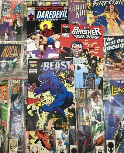 Vintage Marvel Comic Books Lot (Some Repeats) - The Thing, Captain America, More