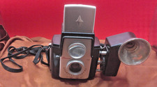 Vintage Kodak Brownie Starflex Outfit Flash Camera With Strap UNTESTED BN8
