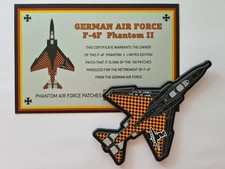 Patch PVC, Bundeswehr, WTD 61, F-4F Phantom II, Phantom Pharewell 2013, Manching