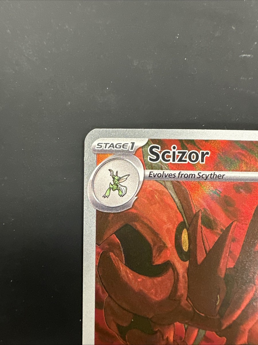 Pokemon TCG - Scizor 205/197 Obsidian Flames Illustration