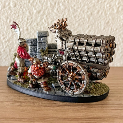Warhammer Cities of Sigmar - Painted Helblaster Volley Gun - Item 376-16