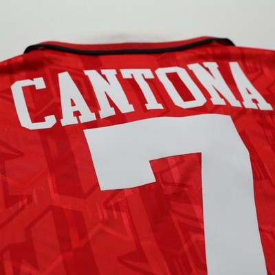 1992/94 Cantona #7 Manchester United Vintage Umbro Home Football