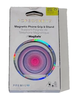 PopSockets Magnétique MagSafe Poignée du téléphone & Se tenir debout pour iPhone - Aura