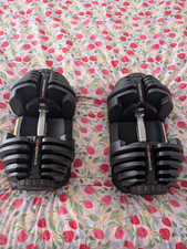 Adjustable Dumbbells Black Pair (2)