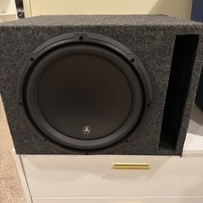 jl audio subwoofers 10 in box No Cords 10w3v3-4 4ohm